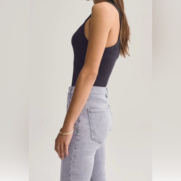 Agolde Rianne High Neck Ribbed Bodysuit - Picture 11 of 11